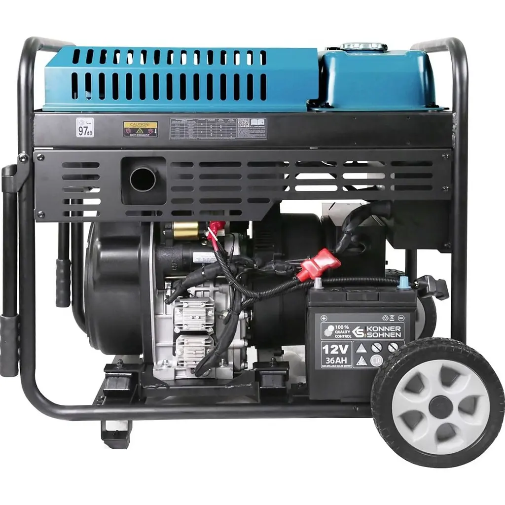 Інверторний дизельний генератор Konner&Sohnen KS 9500iDE ATSR [128995] - фото 5