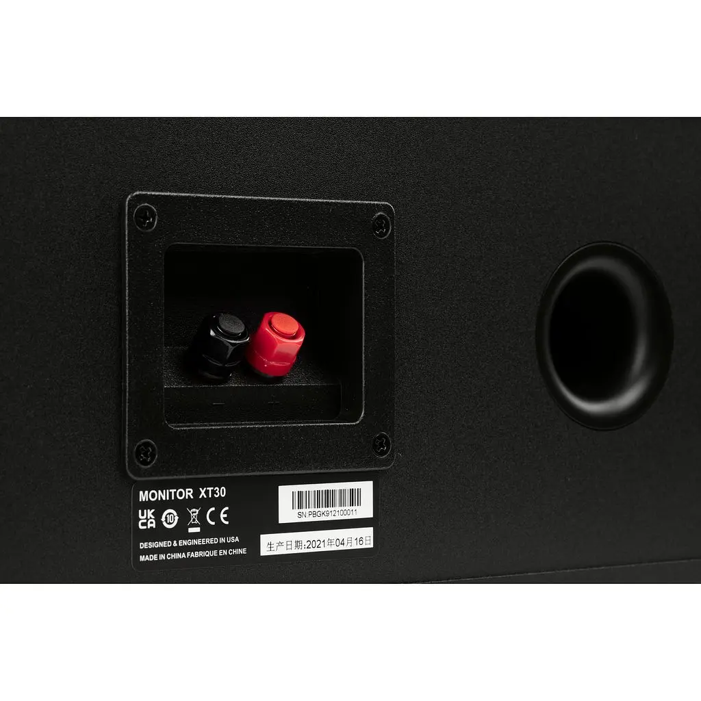 Акустична система центрального каналу Polk Audio Monitor XT30 Black - фото 4