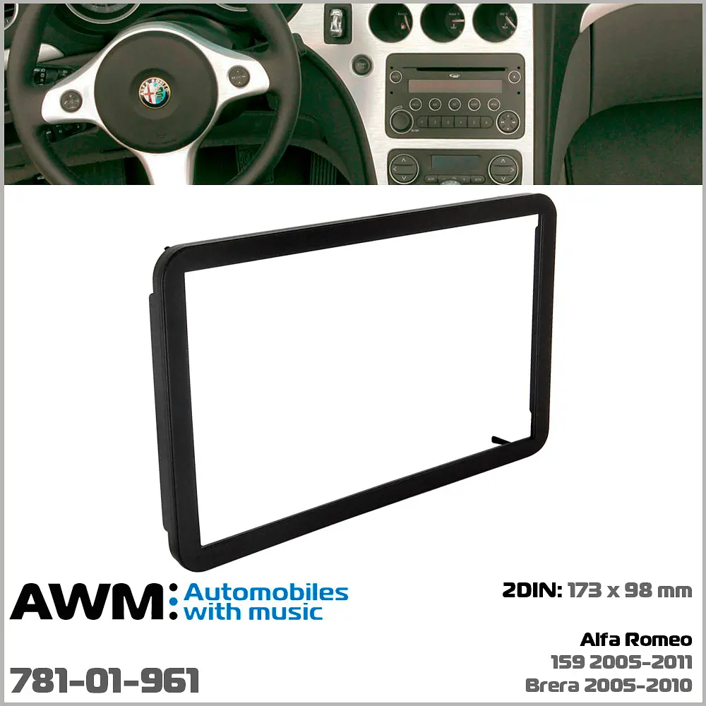 Перехідна рамка Alfa Romeo 159, Brera AWM 781-01-961 - фото 4
