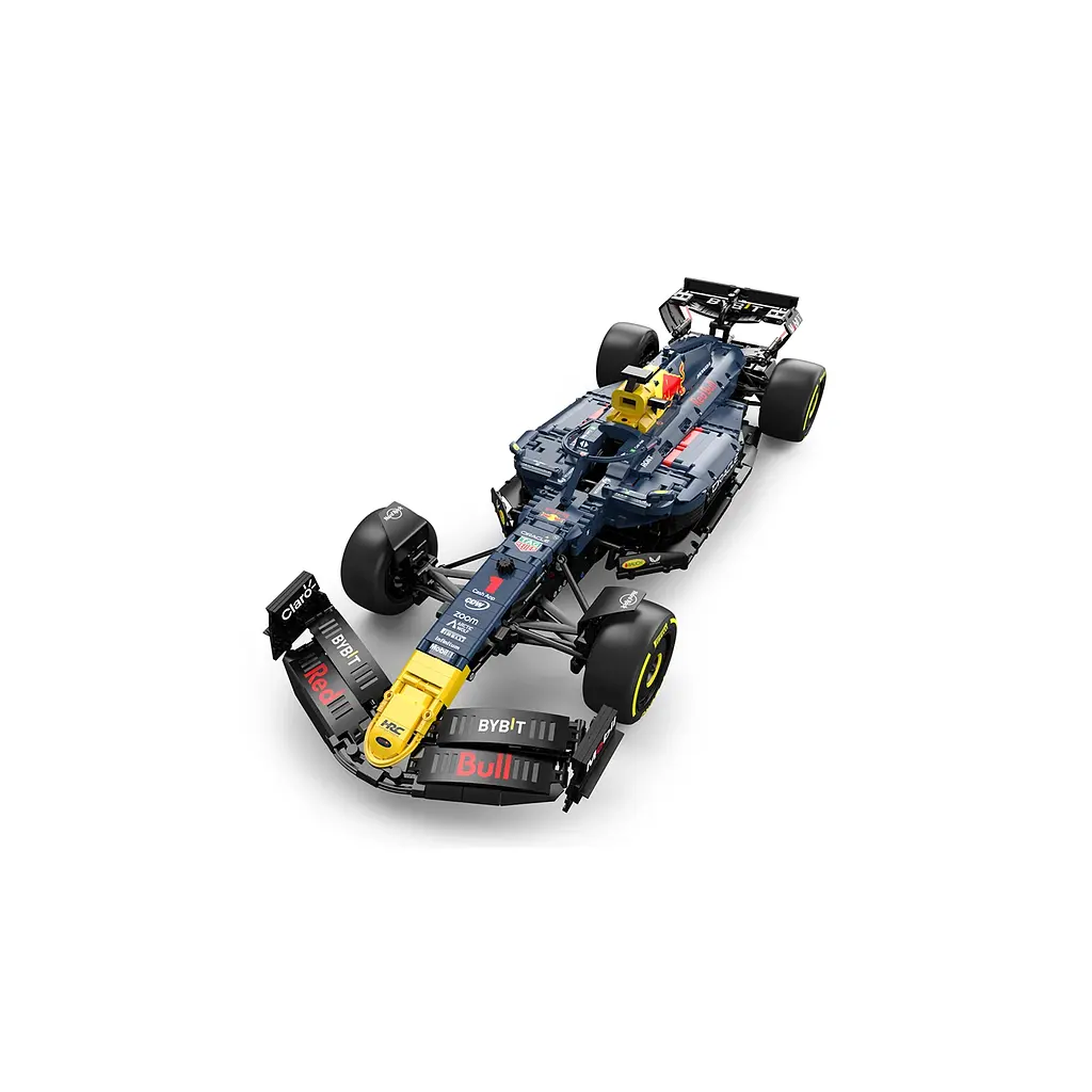 Конструктор Red Bull F1 RB19 1:8 синій RASTAR 2509 шт - фото 3