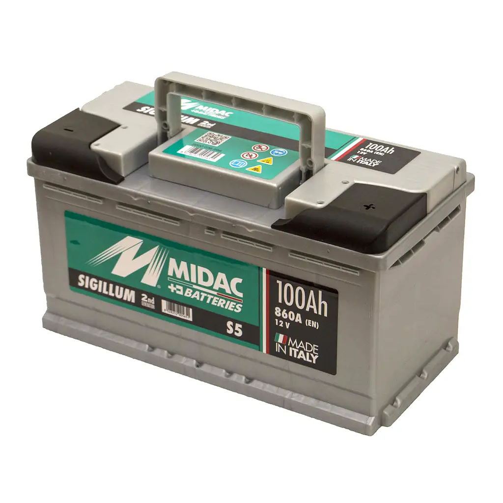 Акумулятор 6СТ-100A MIDAC S5 Sigillum, 12V, 100Ah (-/+) Євро EN860А - фото 3