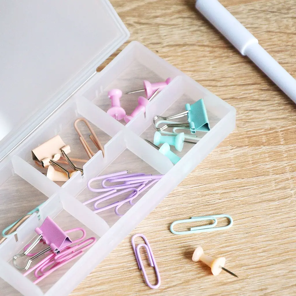 Органайзер МВМ My Home PC-08, 8 відділень 16.8х6.5х2 см прозорий (PC-08 T) - фото 9