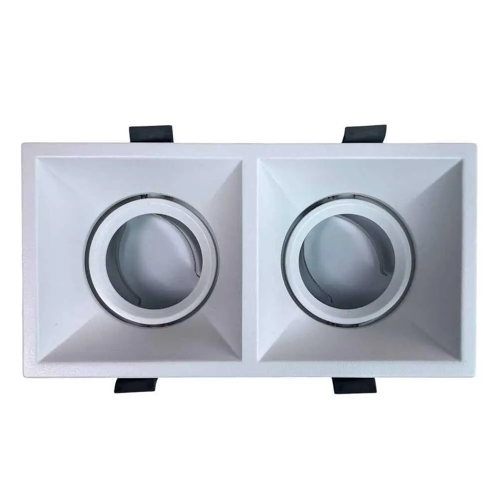 Світильник точковий Violux TORINO-2L GU10 IP20 білий ( 132002 ) - фото 2