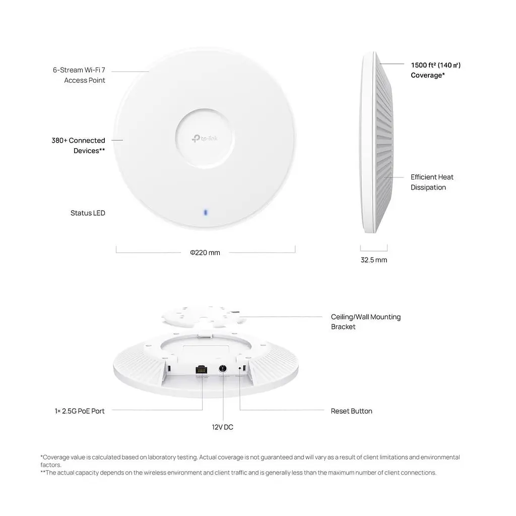 Точка доступу TP-Link Tp-link, EAP772 EAP772 (EAP772) - фото 5