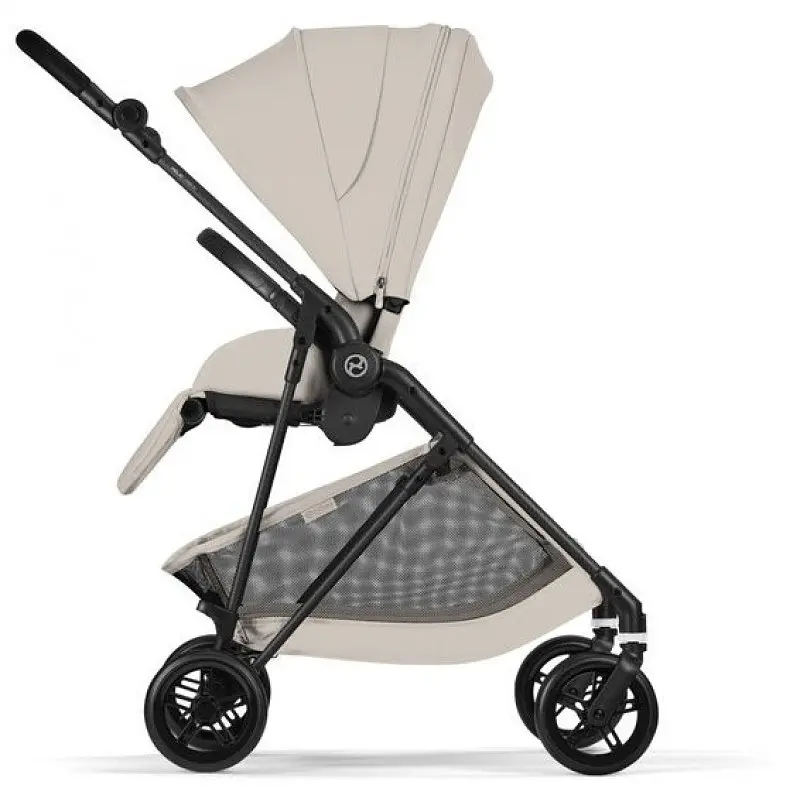 Коляска Cybex Melio 2 в 1 Carbon Dune Grey - фото 8