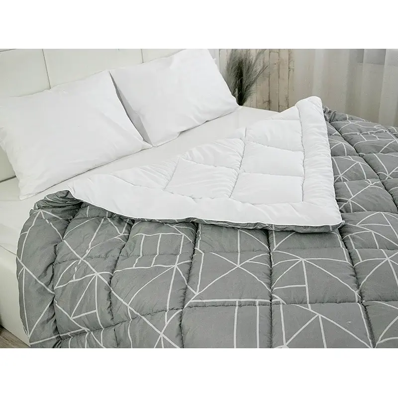 Ковдра силіконова демісезонна Руно Crystal Grey demi 200х220 см сіра - фото 7