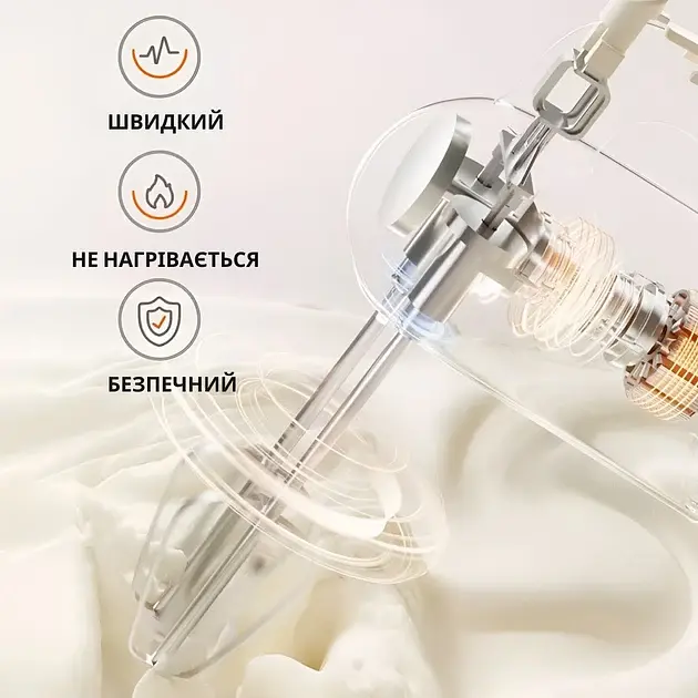 Міксер стаціонарний Sokany SK-6620 Stand Mixer 250 Вт - фото 5