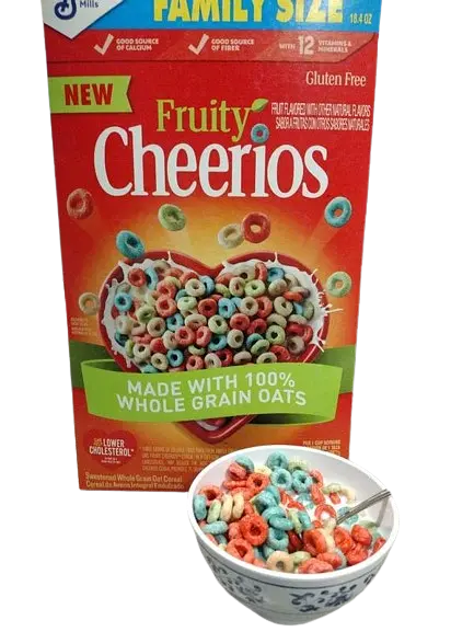 Сухий сніданок Fruity Cheerios Family Size 520г - фото 3