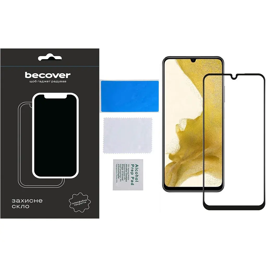 Защитное стекло BeCover для Samsung Galaxy A25 SM-A256 5G Black (710540) - фото 2