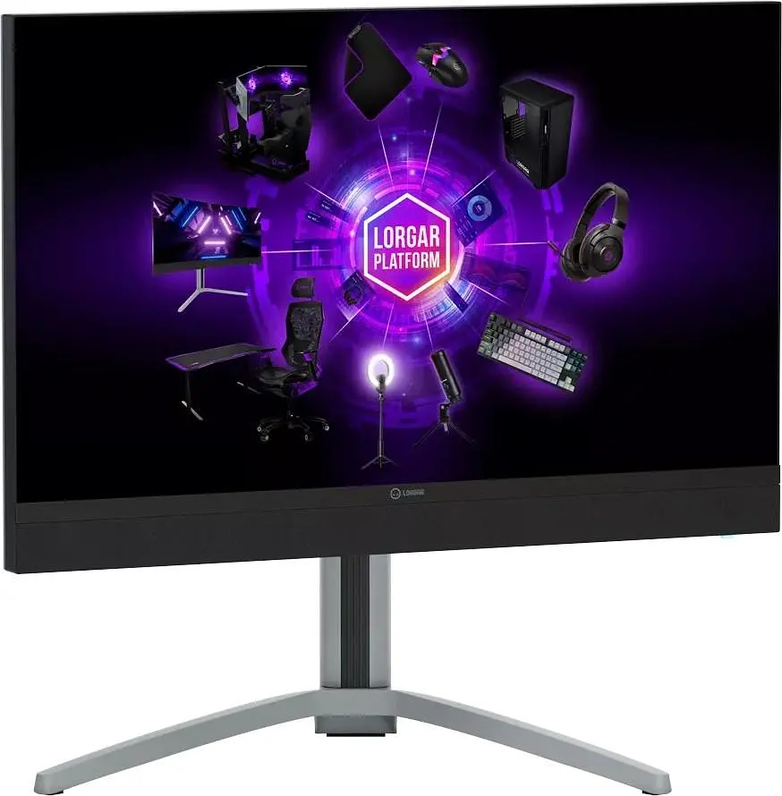 Монітор 27" Lorgar 27MP1 MiniLED UHD IPS 160Hz (LRG-27MP1U160-GY) - фото 6