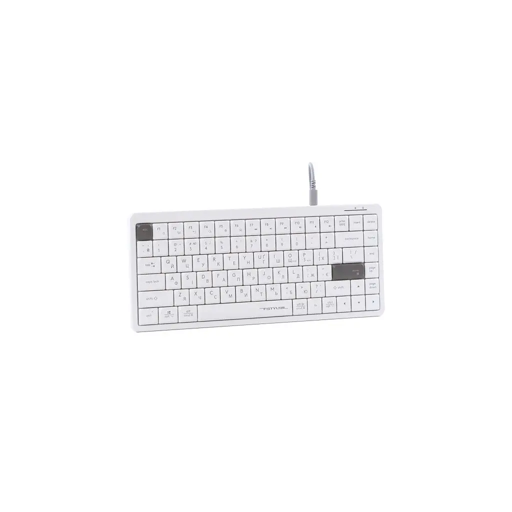Клавіатура A4Tech FX53 USB UA White (4711421002400) - фото 2