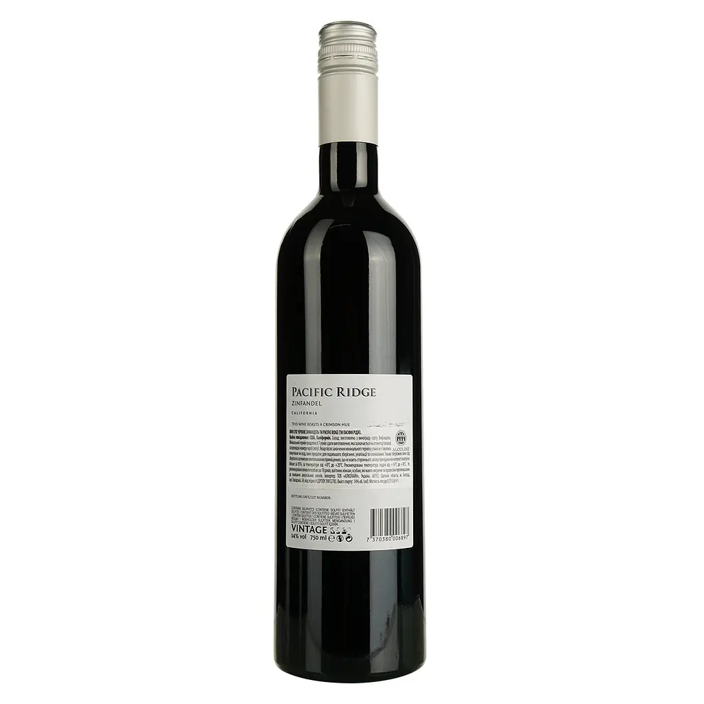 Вино Pacific Ridge Zinfandel червоне сухе 0.75 л - фото 3