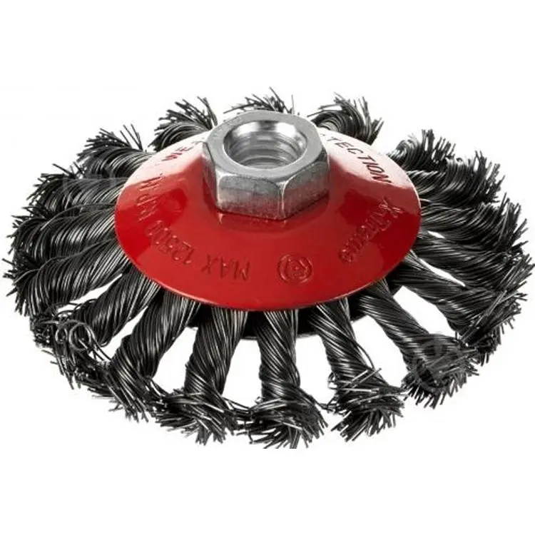 Щітка конусна з плетеними дроту М14 X-TREME XT107600 / 7124614 100 мм