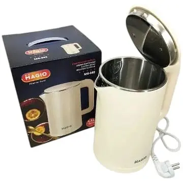 Електрочайник Magio MG-502 1.5 л 1500 Вт Бежевий  - фото 4