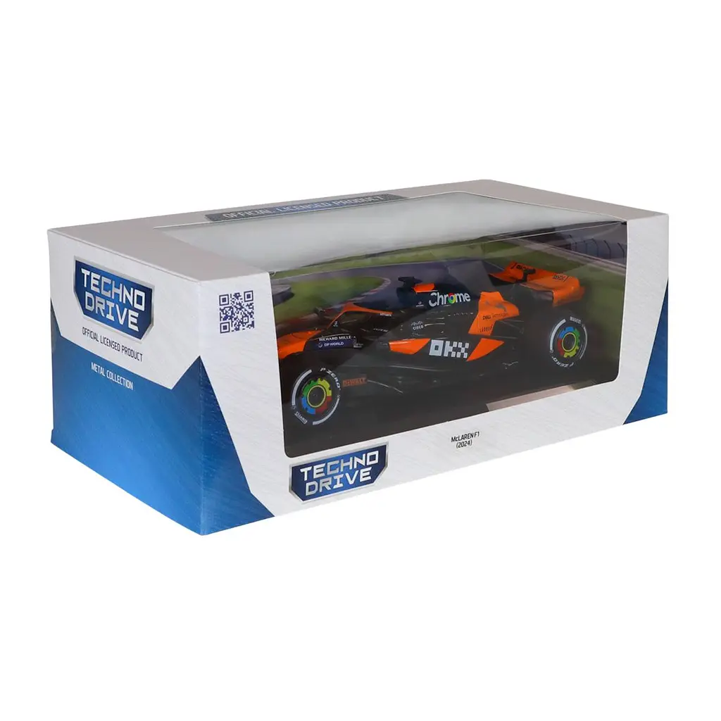 Автомодель - MCLAREN F1 (2024) (1:18) TechnoDrive 250936MLF1 - фото 7