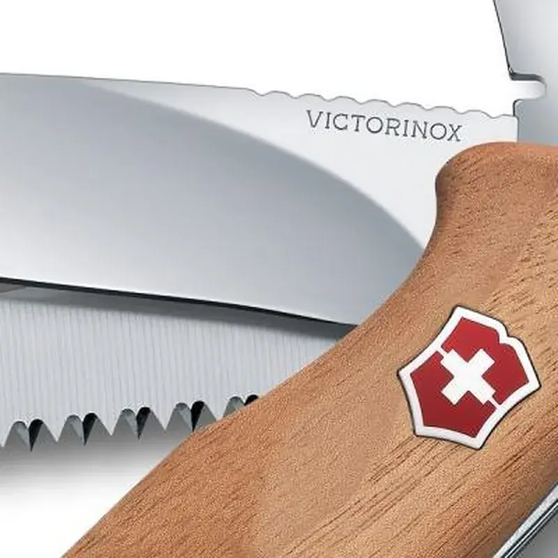 Ніж Victorinox Ranger Wood 55,130мм, орех, коробка (0.9561.63) - фото 4