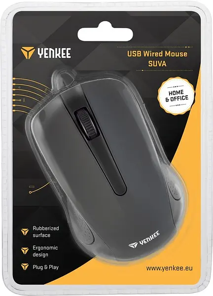 Миша комп'ютерна Yenkee YMS 1015BK Mouse USB Suva Black - фото 6
