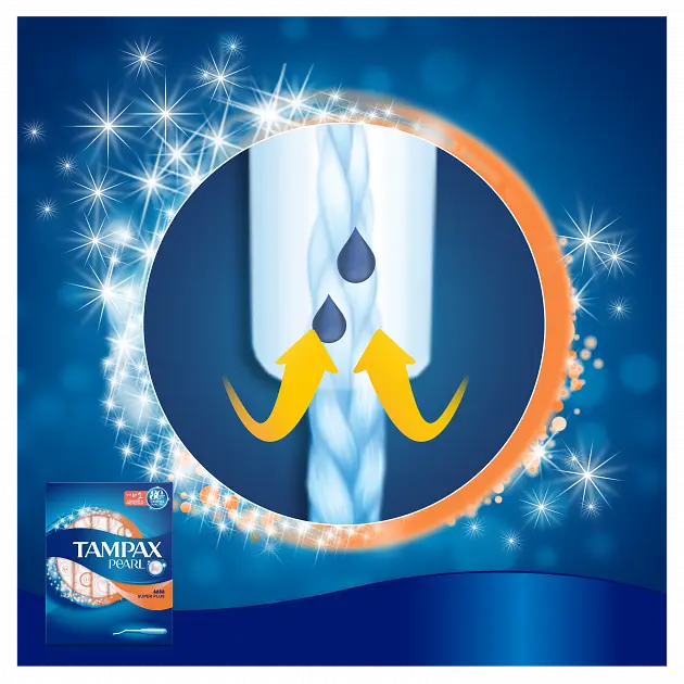 Тампоны Tampax Pearl Compak Super Plus, с апликатором, 16 шт. - фото 3