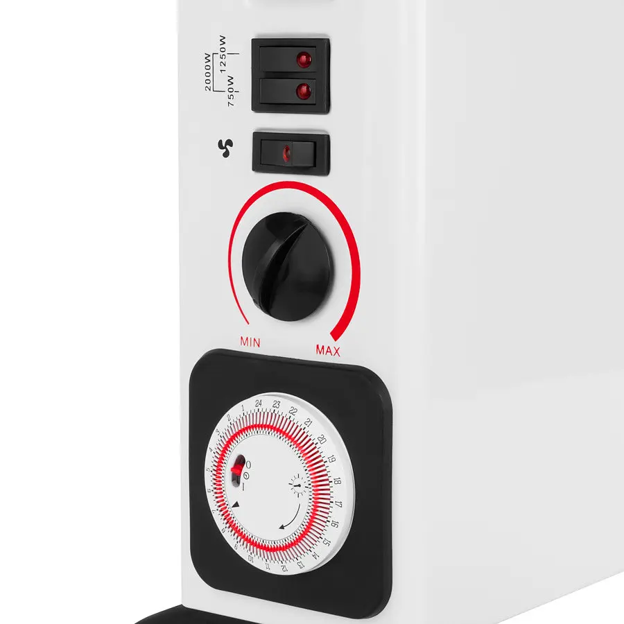 Конвекторный обогреватель N'oveen Turbo Fan Timer CH-6000 2000W - фото 2