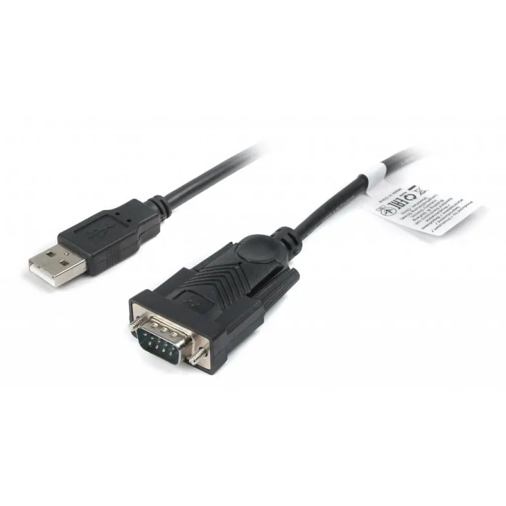 Кабель для передачі даних USB to COM 1.5m Cablexpert (UAS-DB9M-02) - фото 2