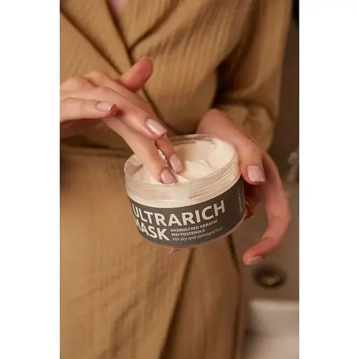 Відновлювальна маска для волосся Marie Fresh Cosmetics Ultrarich Mask для сухого та пошкодженого волосся 200 мл - фото 4