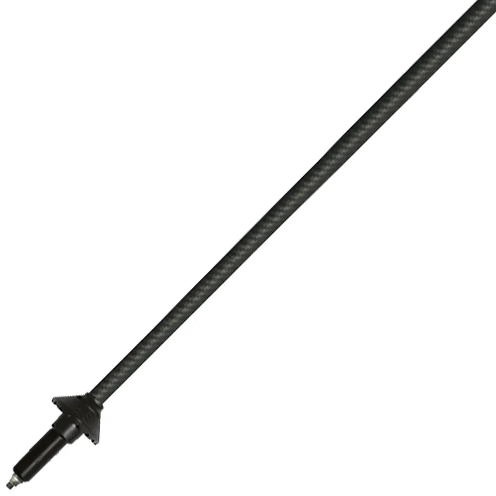 Палки для скандинавской ходьбы Gabel FLD Carbon 115 Черный-Салатовый - фото 4