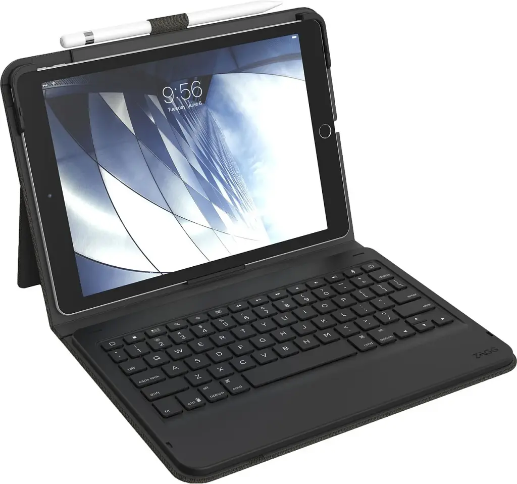 Чохол-клавіатура Zagg Messenger Folio для Apple iPad 10.2 2019/2020/2021/iPad Pro 10.5 2017/iPad Air 3 10.5 2019 Black (103004649) - фото 2