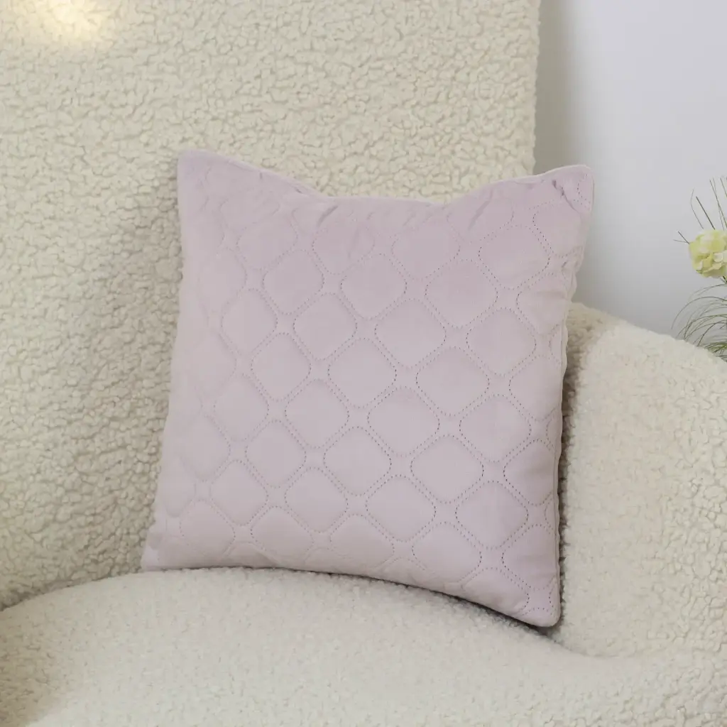 Подушка декоративная ТЕП Velour Lilac Powder 40 x 40 см (3-00437_34051) - фото 4