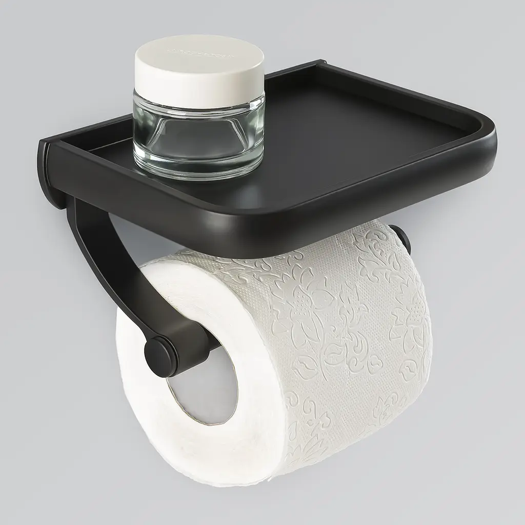 Набір аксесуарів для ванної кімнати МВМ My Home MVM-17 чорний (MVM-MH-17 BLACK) - фото 8