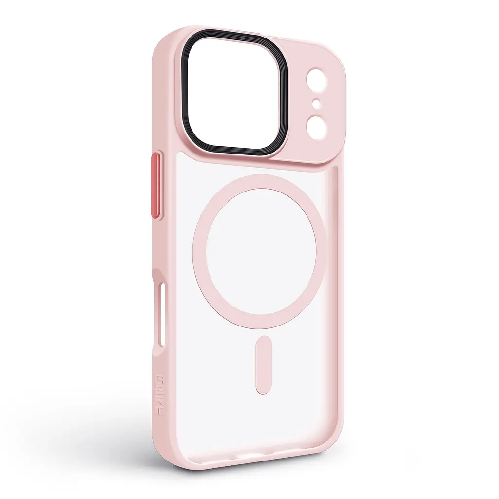 Чехол для Apple iPhone 17 Pro, Uniq MagCase, розовый, противоударный, панель-накладка с магсейф, ударопрочный TPU+PC, с магнитом MagSafe, поддержка полноценной беспроводной зарядки, ArmorStandart (ARM86268) - фото 2