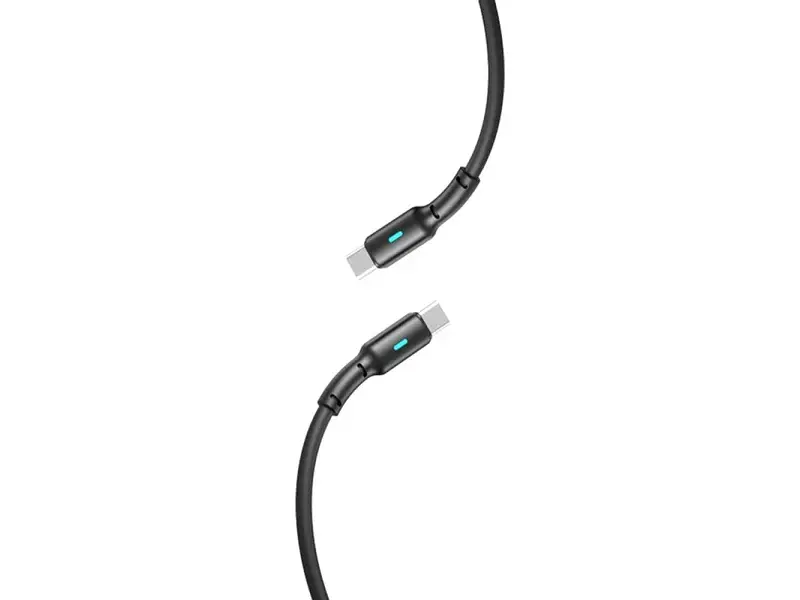 Кабель Gelius Lumin Lamp GP-UC100 Type-C to Lightning 30W 2 м Black (2099901000866) - фото 3