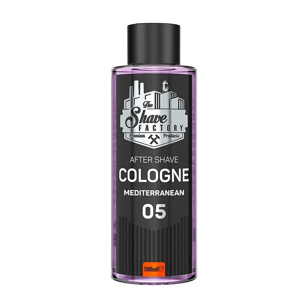 Одеколон після гоління The Shave Factory After Shave Cologne Nr.5 Mediterranean 500 мл