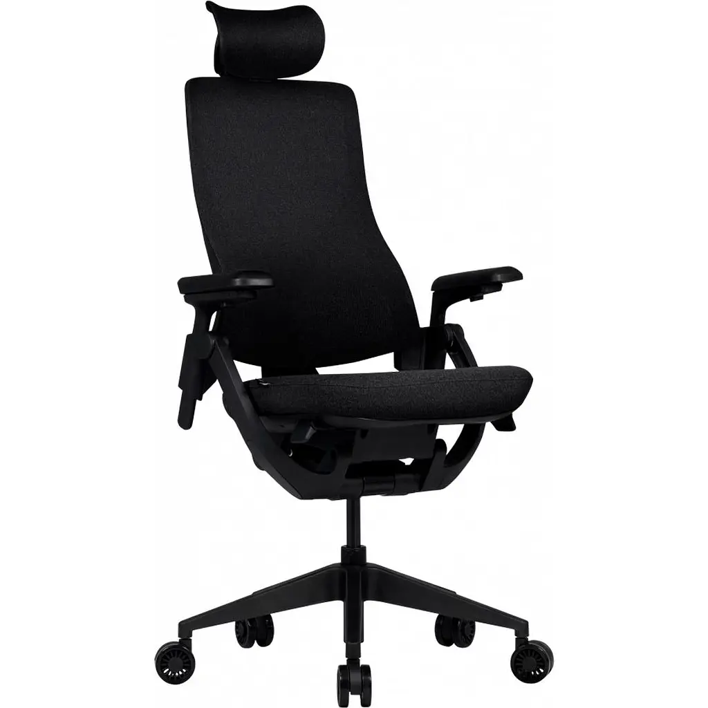 Офісне крісло GT Racer B-6314 Fabric Black/Black [174586] - фото 2
