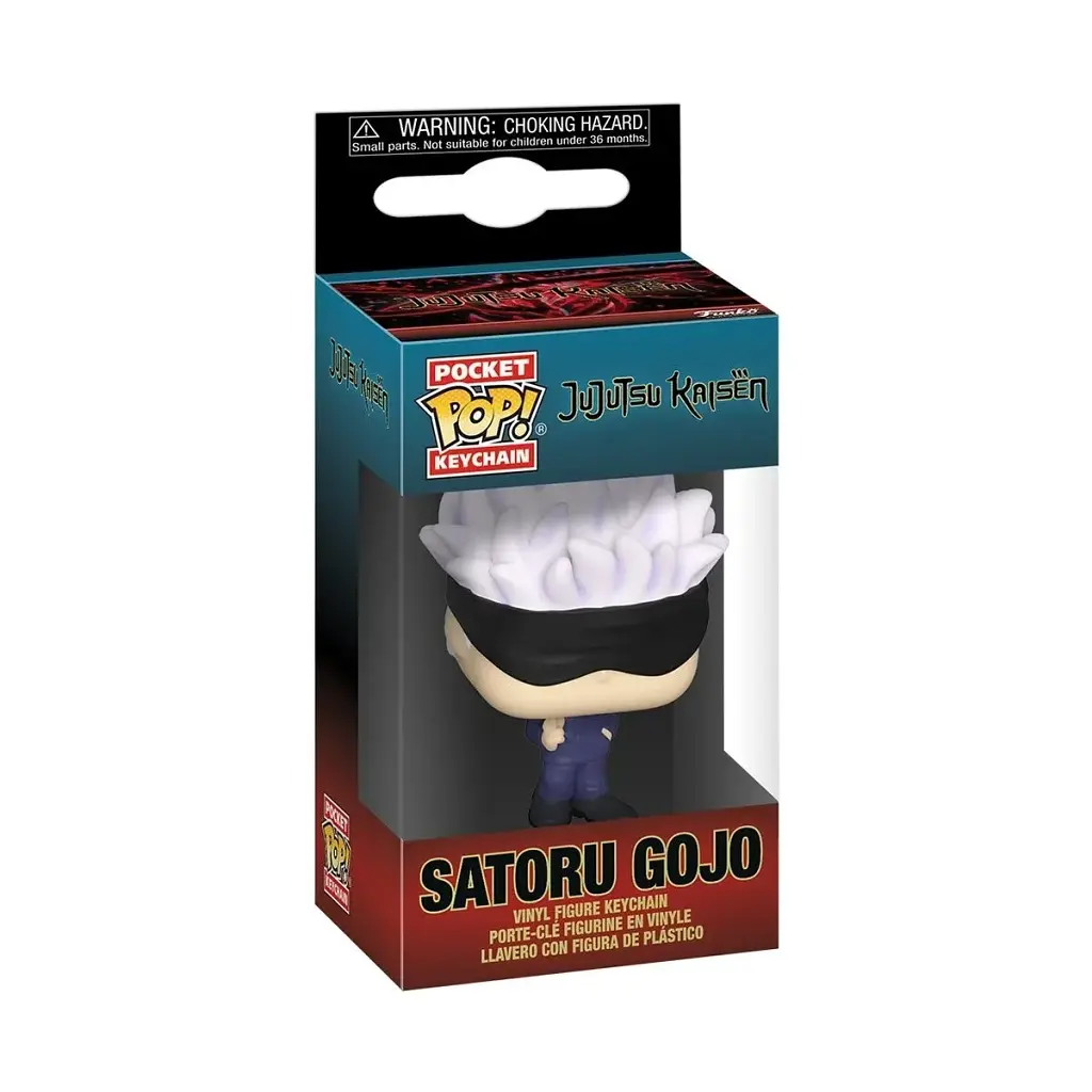 Фігурка брелок Funko Pop Фанко Поп Jujutsu Kaisen Магічна Битва Gojo Годжо 10 см FP JK G 1114 - фото 3