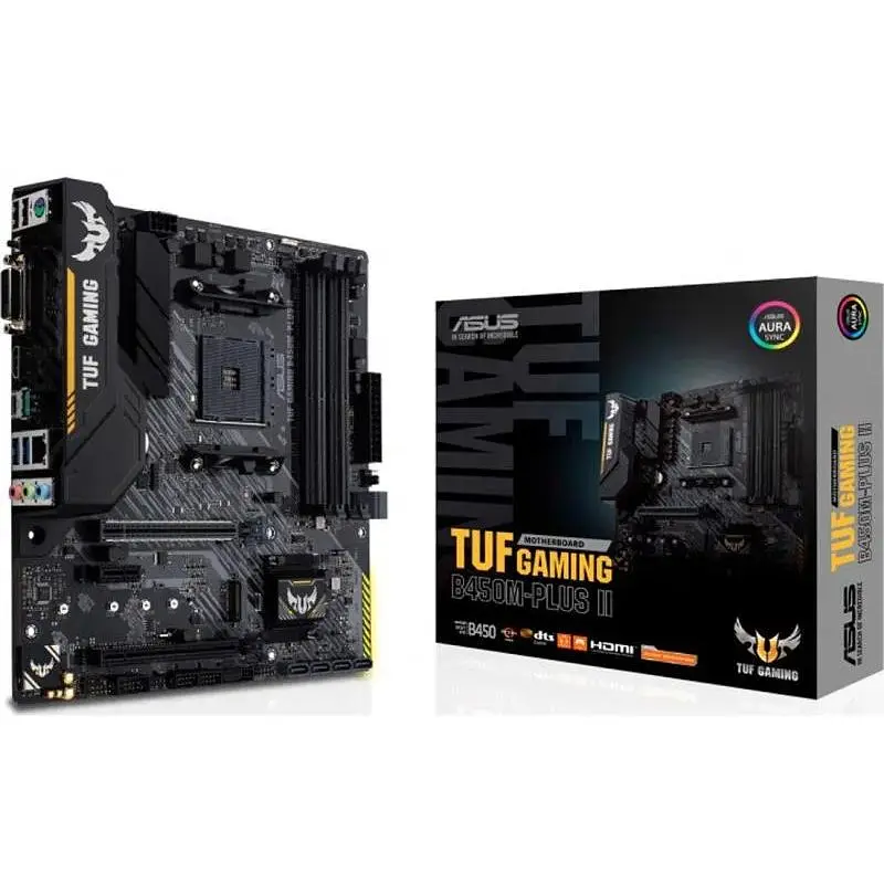 Материнская плата Asus TUF Gaming B450M-Plus II Socket AM4 - фото 2