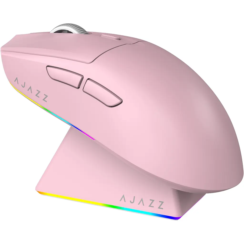 Миша Ajazz AJ139 V2 MC Wireless/Bluetooth/USB Pink Charging Dock (AJ139-V2-MC-Pink) - фото 4