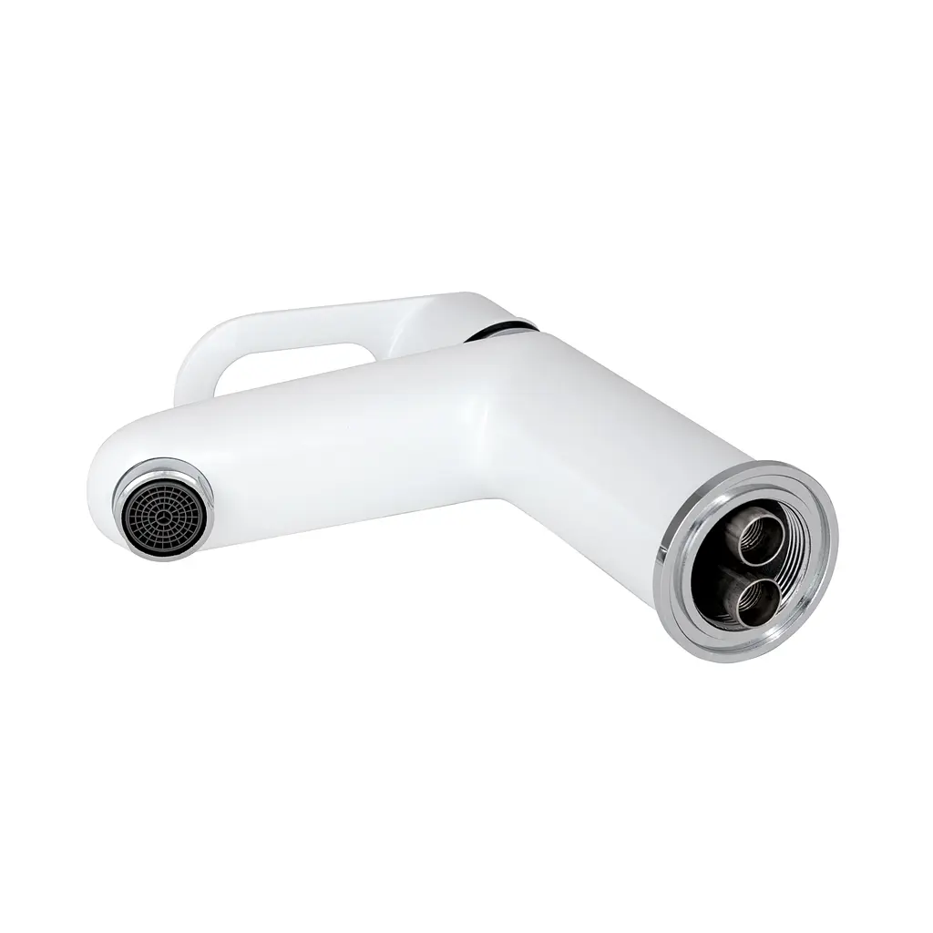 Змішувач для раковини Lidz Latwa 001 (k35) LDLAT001WHI45423 White - фото 3