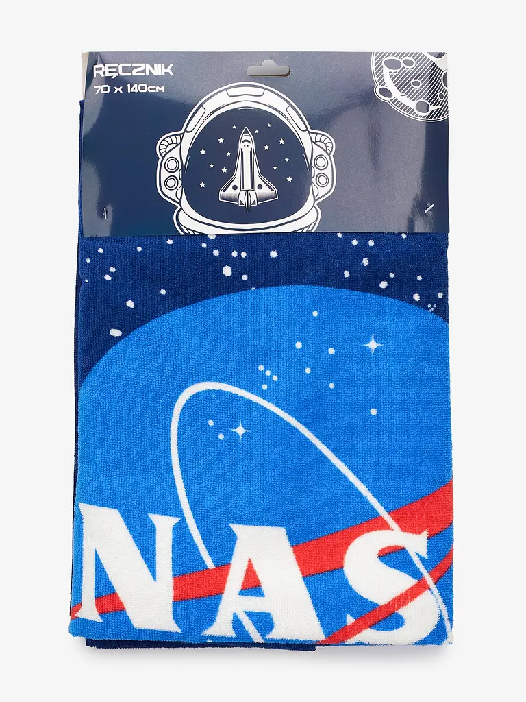 Рушник для пляжу NASA 52 47 075 MICRO 70 х 140 см Синій shop (5908213360926) - фото 4