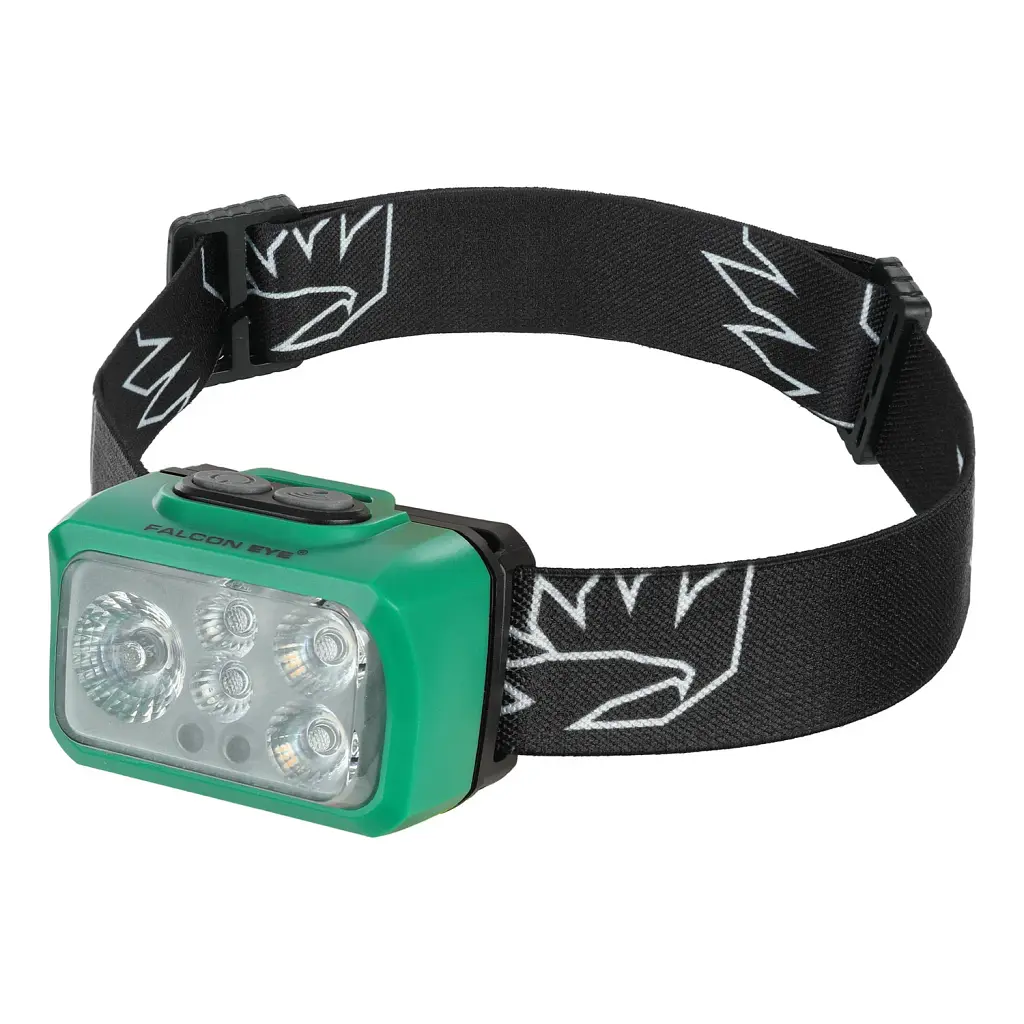 Налобний ліхтар Falcon Eye Trek 330 Lm білий та червоний LED, акумулятор або AAA