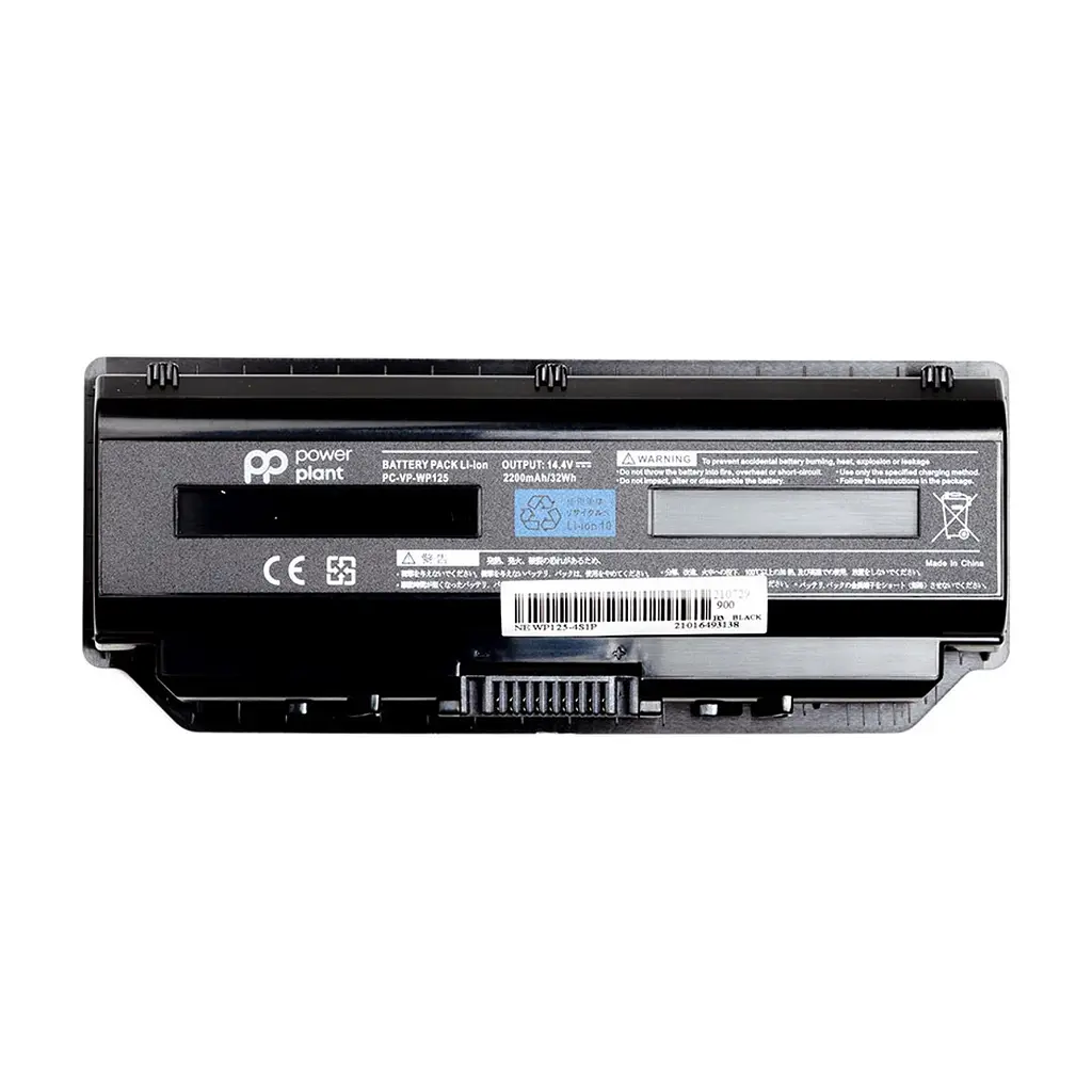 Акумулятор до ноутбука NEC PC-VP-WP125 (WP125-4S1P) 14.4V 2200mAh PowerPlant (NB400096)