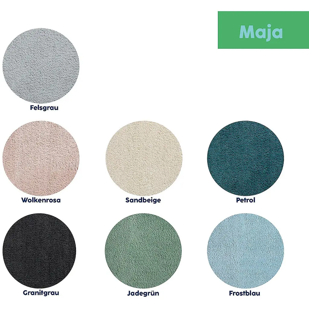 Коврик для ванной Kela Maja 65x55x1.5 см морозно-голубой (23554) - фото 7