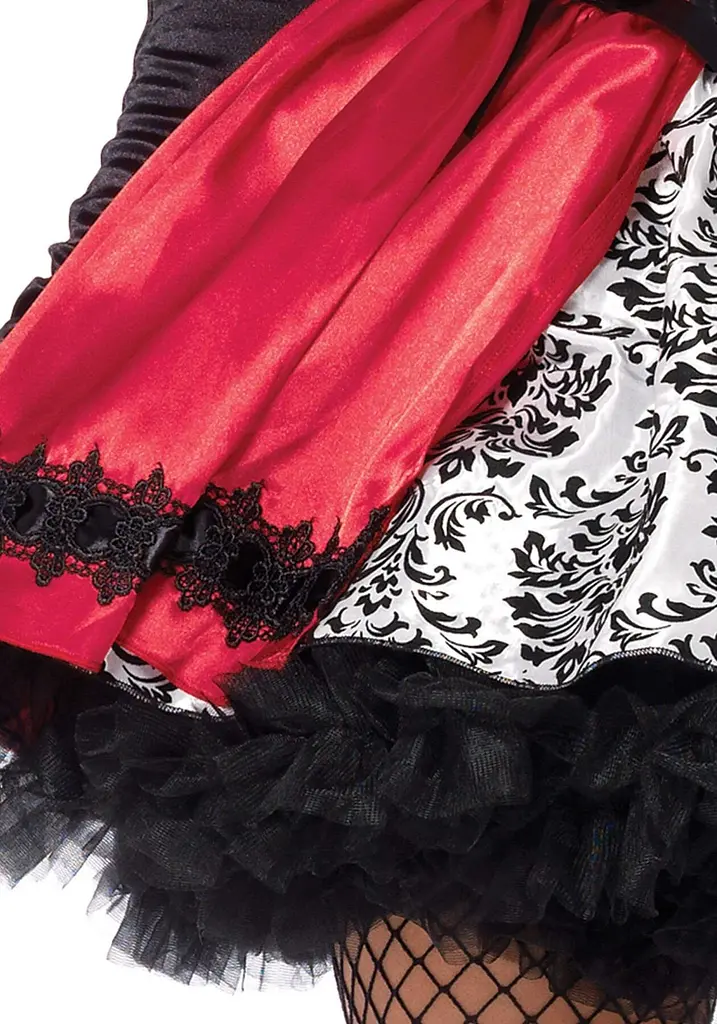 Еротичний костюм Червоної шапочки Leg Avenue Gothic Red Riding Hood S, сукня, накидка - фото 5