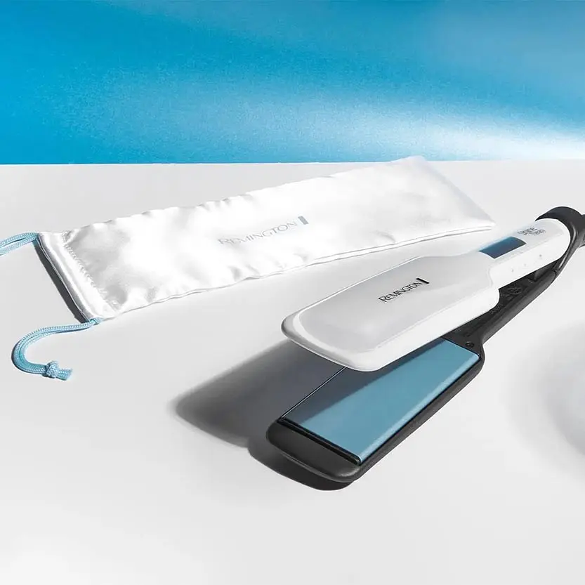 Випрямляч для волосся Remington S8550 Shine Therapy білий (45661560100) - фото 4