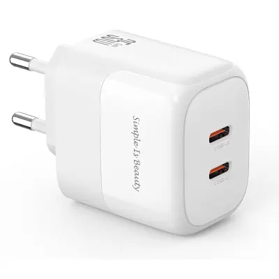 Зарядний пристрій XO L140 35 Вт 2xUSB-C PD білий (L140_White) - фото 7