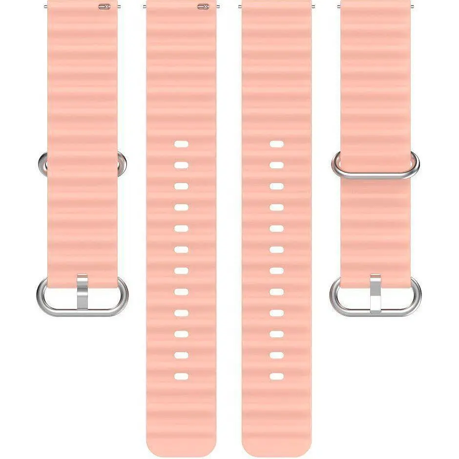 Універсальний ремінець для смарт-годинників Ocean Band 20mm Vintage Rose [84712] - фото 4