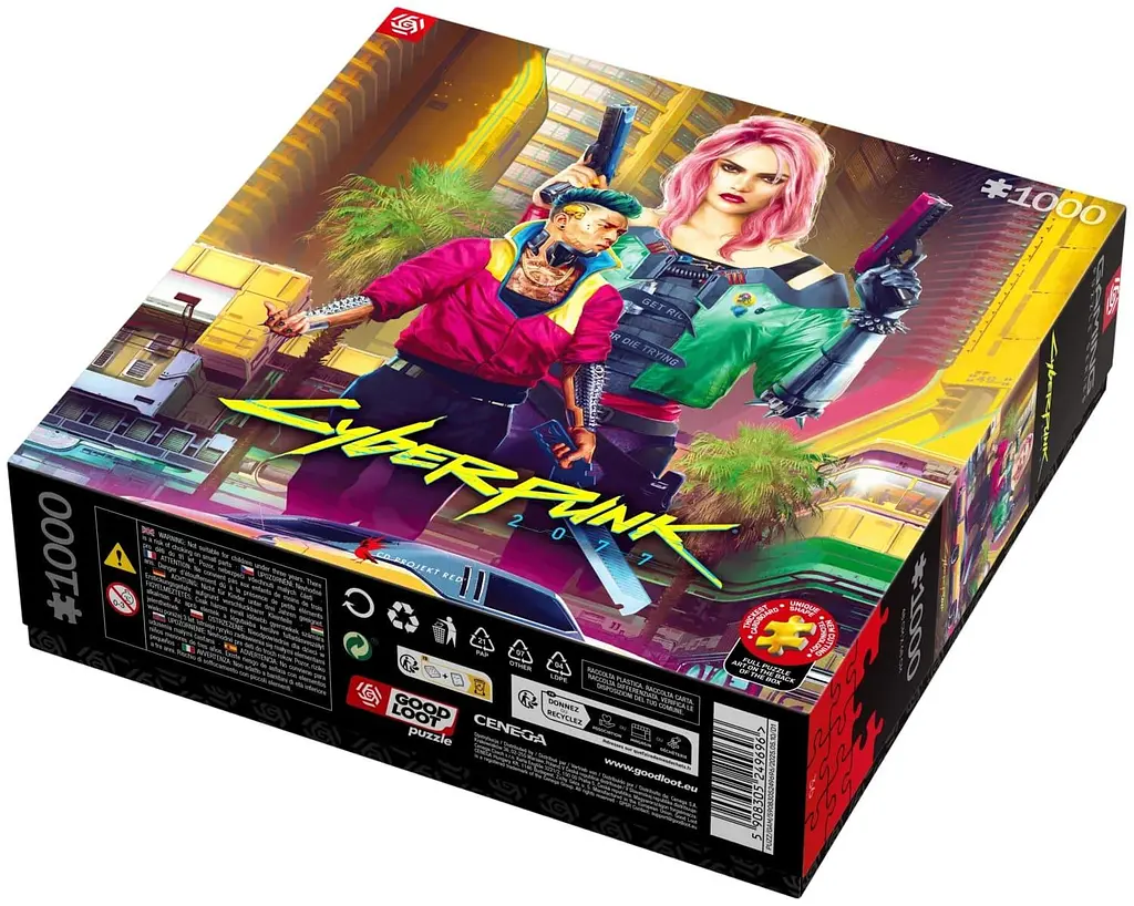 Пазл GoodLoot Cyberpunk 2077 Kitsch Style 1000 ел. - фото 7