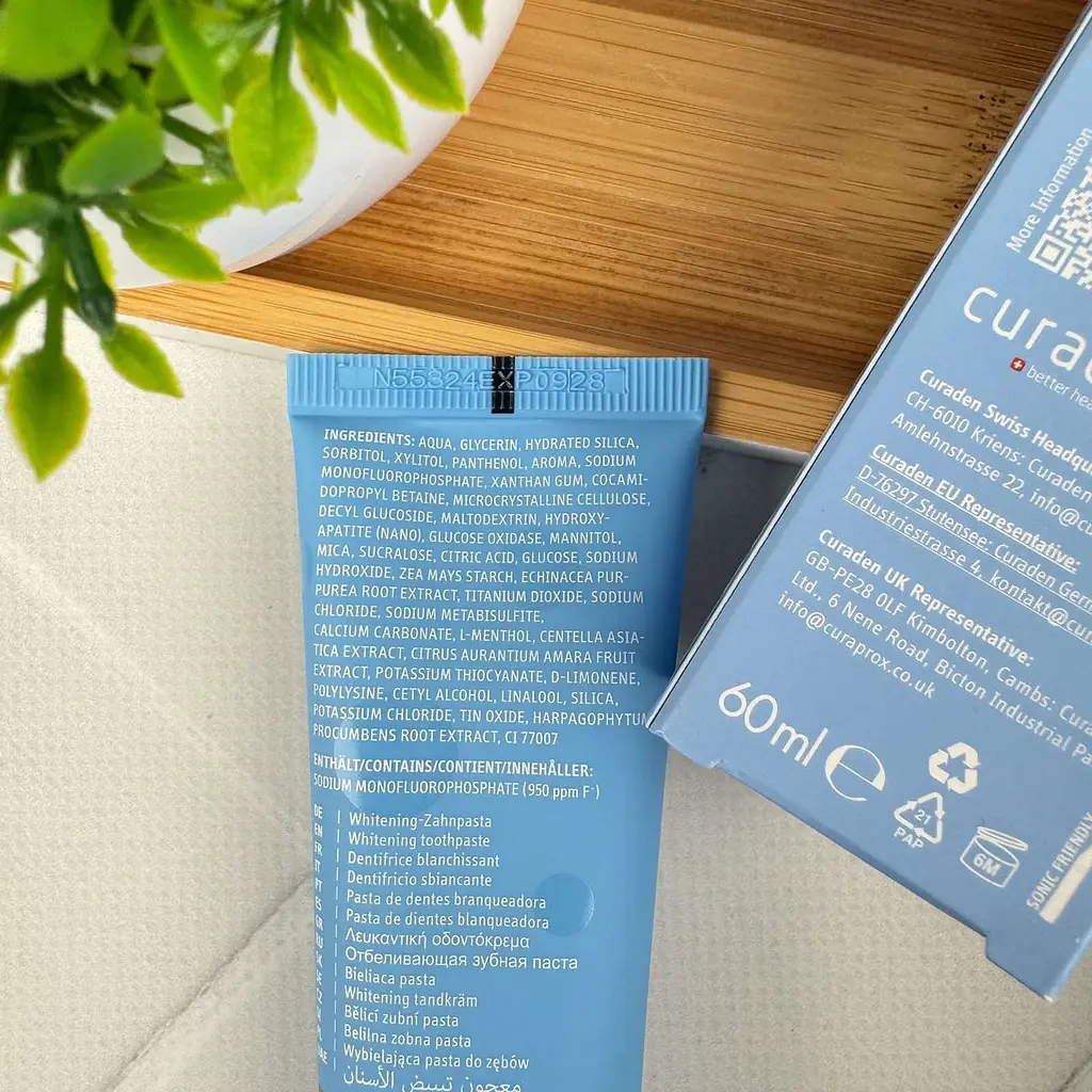 Набір Curaprox Be You Blue (паста ожина+лакриця 60 мл, щітка Ultra Soft) - фото 2