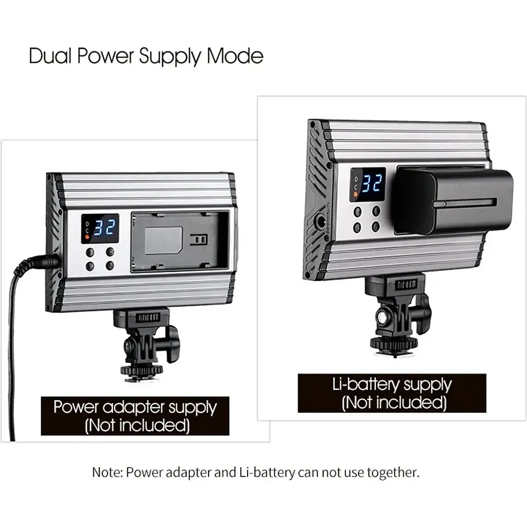 Накамерный свет Tolifo PT-15B 15W color 3200-5600K [110706] - фото 8