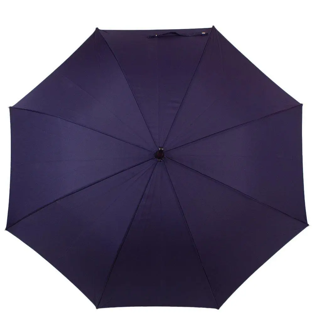 Мужской зонт-трость механическая Fulton 100 см синий - фото 2