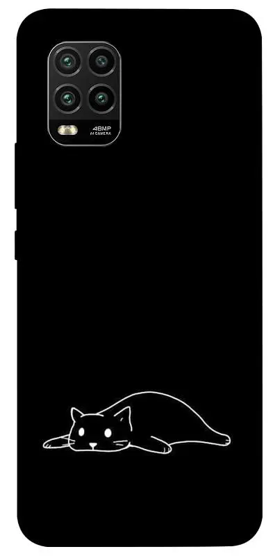 TPU чохол Demsky Lazy cat для Xiaomi Mi 10 Lite